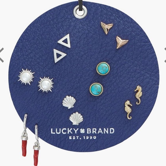 Lucky Brand Jewelry - NEW 7 pairs of mixed earrings Lucky Brand